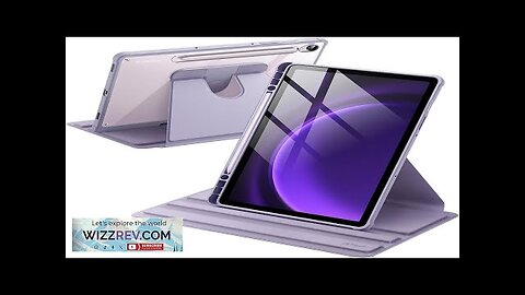 JETech Rotating Case for Samsung Galaxy Tab S9 FE 10.9-Inch / S9 Review