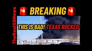 ⚠️ **BREAKING** Huge EXPLOSION in TEXAS! Black Thick Smoke seen Miles AWAY