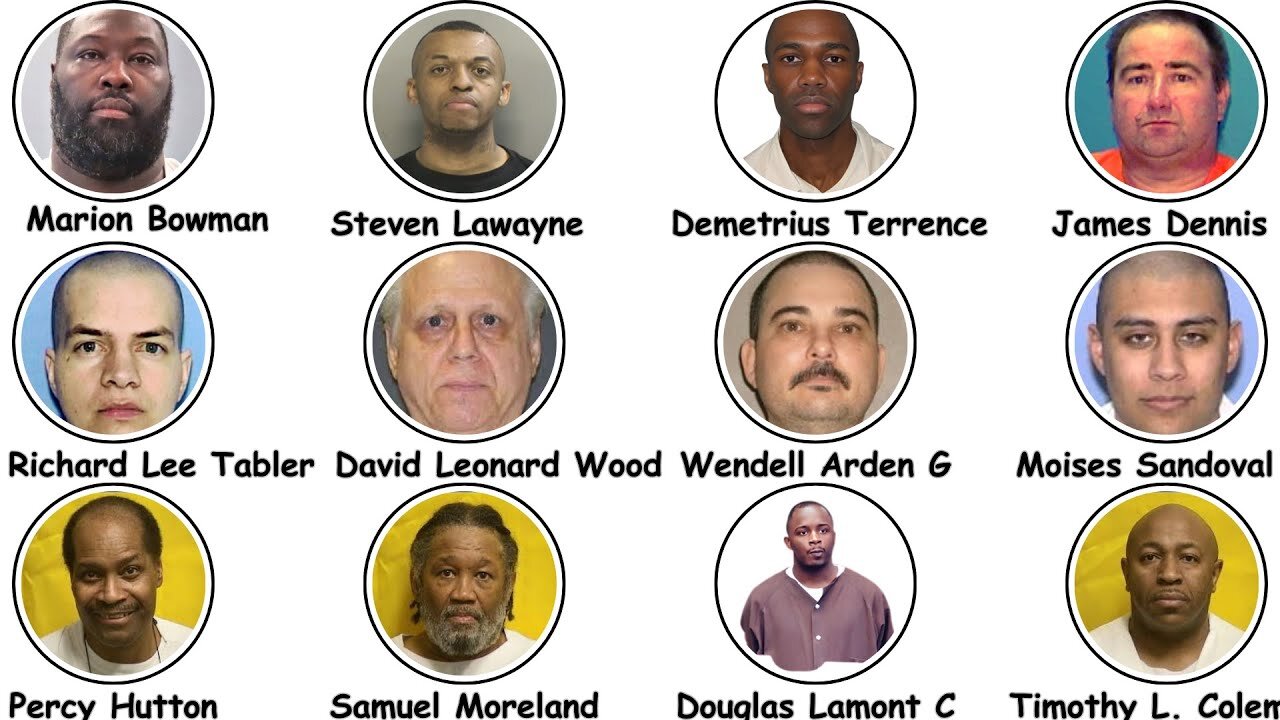 Every PRISONER to be EXECUTED in 2025 (US)