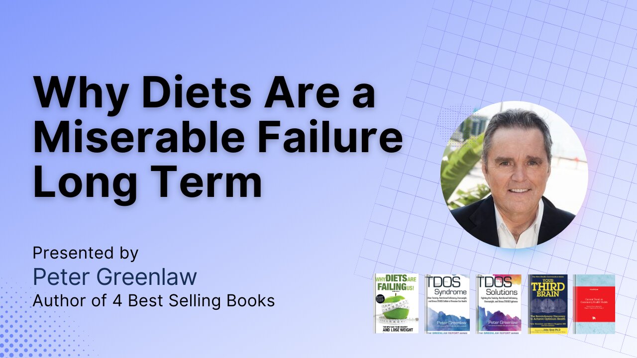 Why Diets Are a Miserable Failure Long Term | New Safe 1-Week Weight Loss Beats 8-Week Diet Plans