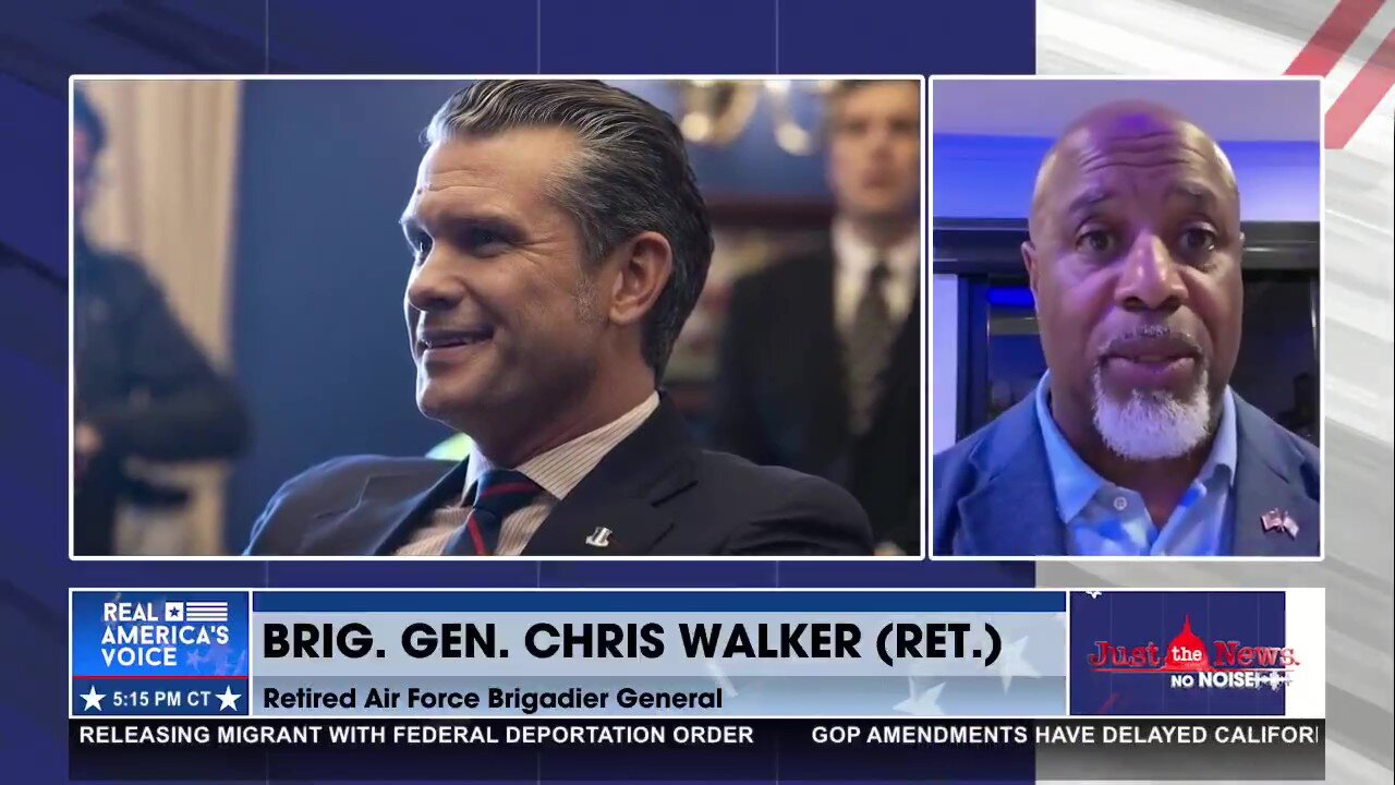 Brig. Gen. Chris Walker: Deep State operatives stand no chance against Defense Sec. Hegseth