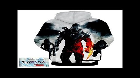 Mass Effect Collab Battlefield Captain Shepard Cool Hoodie Review