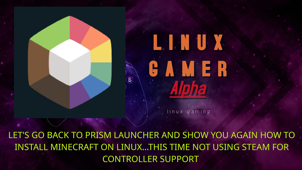 let's go back to prism launcher and show you again how to install minecraft on linux...