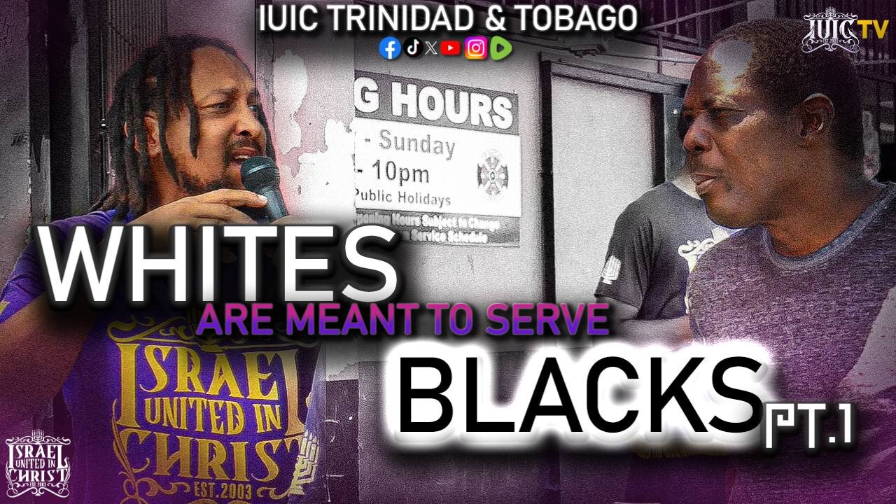 WHITES ARE MEANT TO SERVE BLACKS PT1