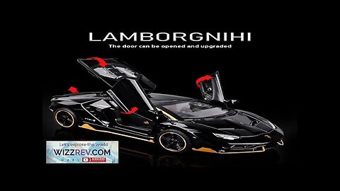 1/32 Cars Toys Auto To Scale Lambor LP770 Diecast Model Cars Alloy Review