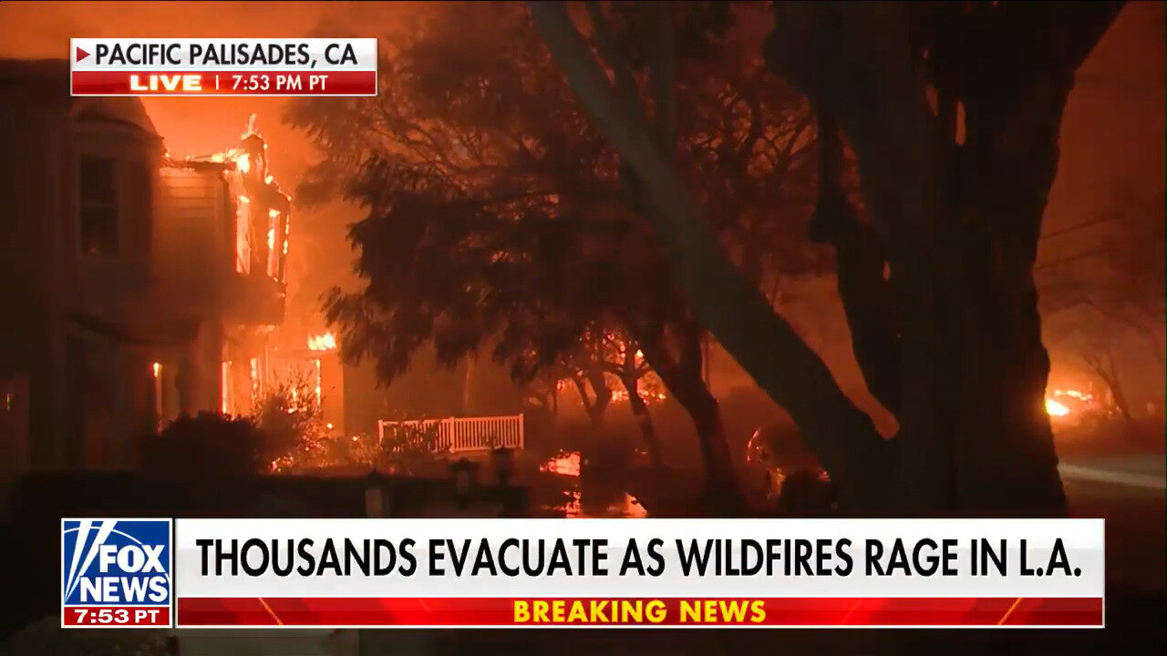 Rapid Fires Rage In Los Angeles