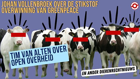 Dierenrechtnieuws 26 januari 2025 met Marco van Duijn en Gasten: Johan Vollenbroek en Tim van Alten