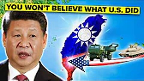 PANICKED China Reacts to US ARMING Taiwan