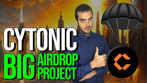 Cytonic Airdrop 🪂 Unlock Huge Gains – Don't Miss Out! #crypto #airdrop