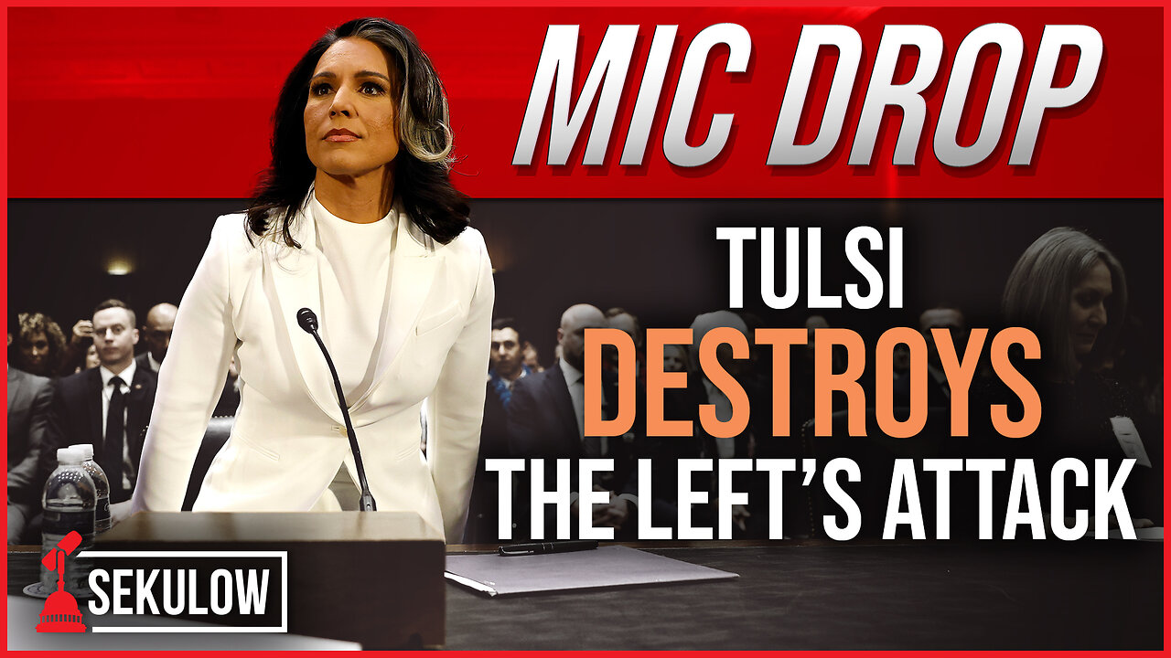 MIC DROP: Tulsi Destroys the Left's Attack