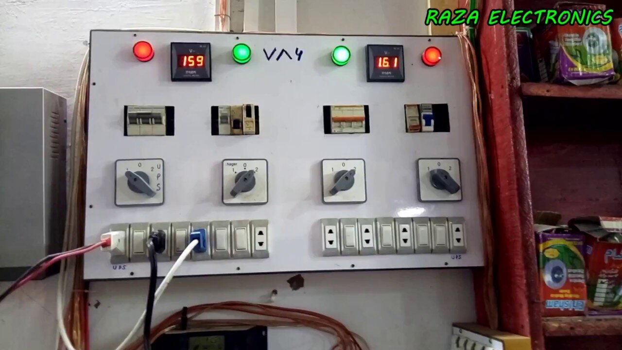 main panel wiring and mcb replacement details easy tutorial in urdu hind