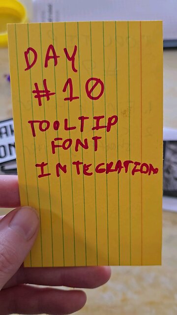 Tooltips Day #10