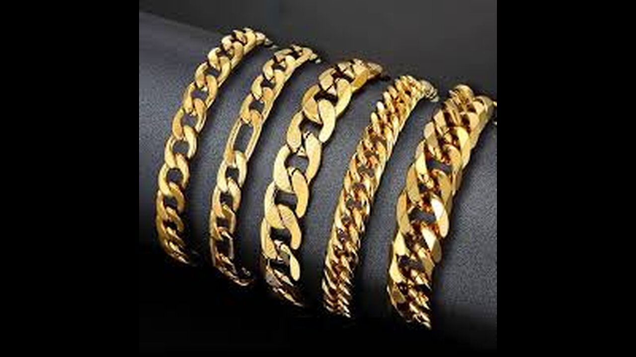 How gold bracelet is made