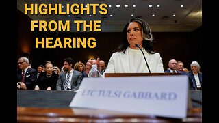 Tulsi Gabbard Faces the Senate: A Nomination Hearing Live