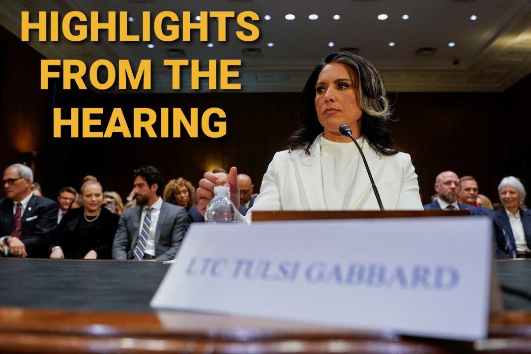 Tulsi Gabbard Faces the Senate: A Nomination Hearing Live