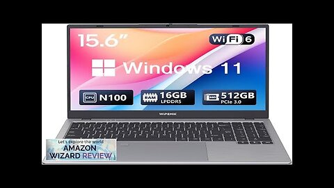 Laptop Computer 16GB LPDDR5 RAM Laptop 512GB NVMe SSD 4-Core N100 Processor Review