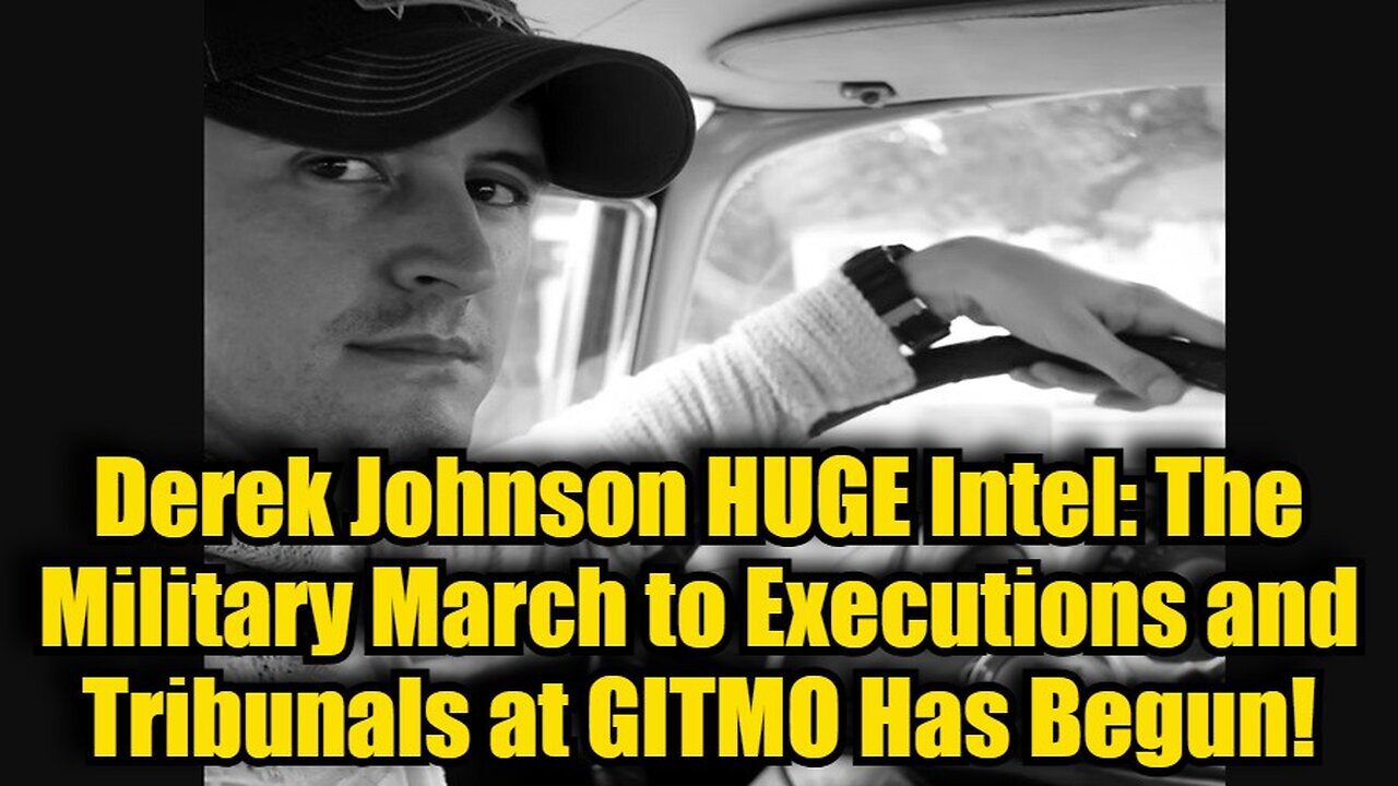 Derek Johnson The Military March to Executions and Tribunals at GITMO