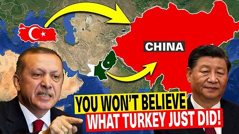 Even The US SHOCKED By Turkey's Brave Move Against China!