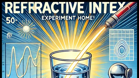 How to Measure Refractive Index at Home | Easy DIY Science Experiment✨💎