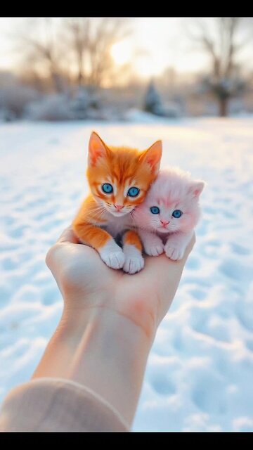 Tinny kitty kittens🐈😺🫀