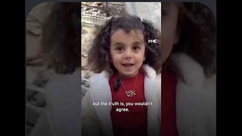 Palestinian child addresses Trump over his plan to 'take over' Gaza