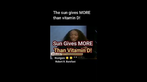 The Sun: Not Just Good For Vitamin D!!!