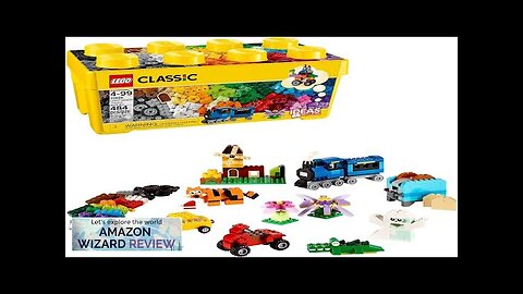 LEGO Classic Medium Creative Brick Box 10696 Building Toy Set Featuring Review