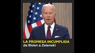 La promesa incumplida de Biden para Ucrania que la llevó al abismo