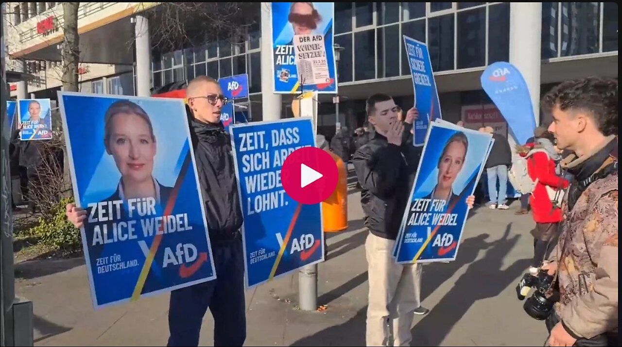 22.02.2025 Schlusskundgebung der AFD zur BT Wahl in Hohenschönhausen - Berlin