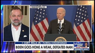 Rep Cory Mills: Biden's Cognitive Decline is Increasing Everyday