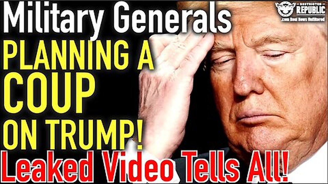 Red Alert! Military Generals Planing Mutiny On Trump.! Leaked Video Tells ALL!