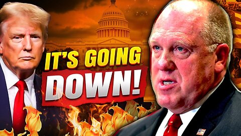 BREAKING: TOM HOMAN JUST DROPPED A MAJOR BOMBSHELL!!!