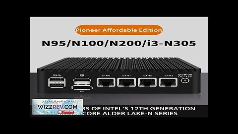 CWWK 12th Gen Firewall Router Intel i3 N305 N200 N100 Mini PC Review