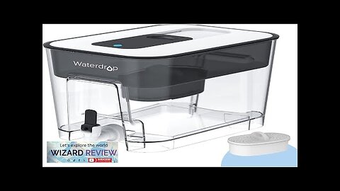 Waterdrop 200-Gallon Long-Life 40-Cup Large Water Filter Dispenser with 1 Filter Review