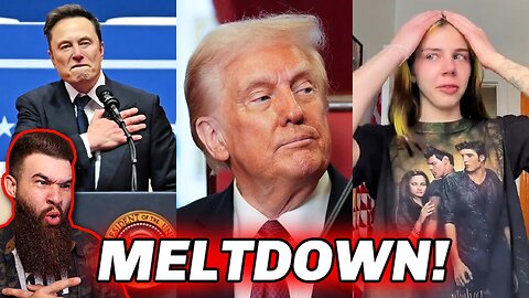 WAIT FOR IT… Delusional Woke Lefties MELTDOWN Over Trump & Elon