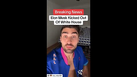 ELON MUSK KICKED OUT OF WHITE HOUSE? ❤️❤️❤️❤️❤️❤️❤️ MUSK HAS BECOME EVIL