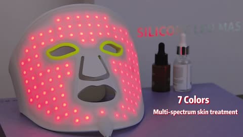 The Ultimate Glow Up: 7-in-1 Light Therapy Facial