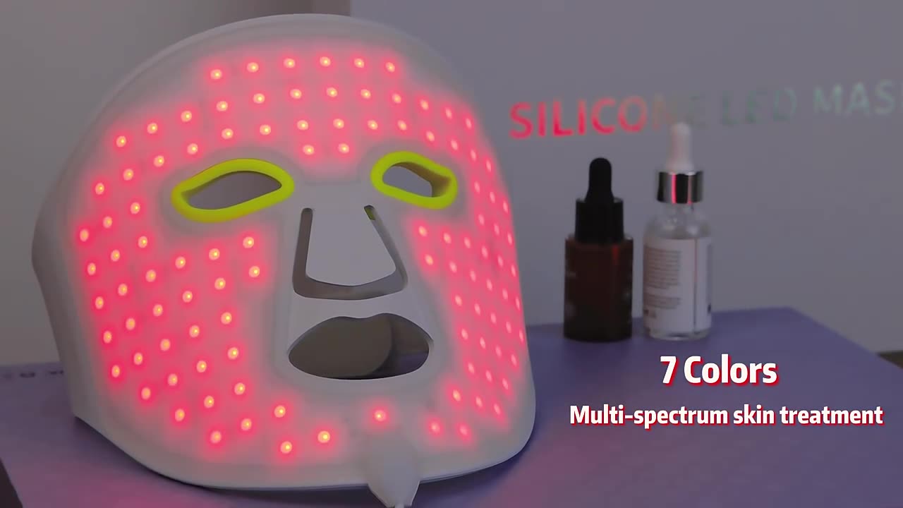 The Ultimate Glow Up: 7-in-1 Light Therapy Facial