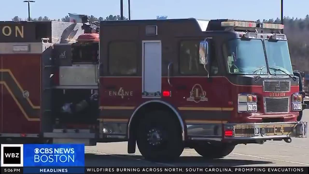 A Tesla charging station in Massachusetts was intentionally set on fire.