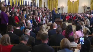 President Trump Signs No Men in Women's Sports Executive Order Into Law