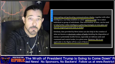 Restricted Republic - Super Bowl Shock! “Wrath of President Trump is Going to Come Down” 2-9-25