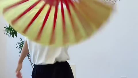 614.功夫扇 小短棍