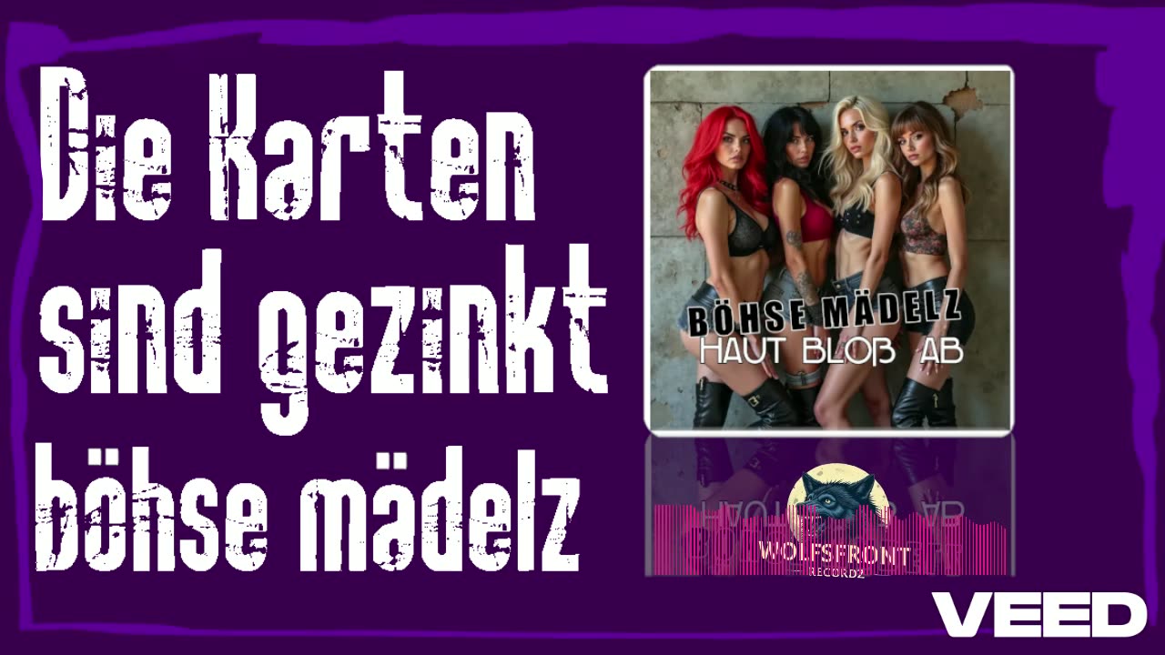 Böhse Mädelz - Die Karten sind gezinkt [WOLFSFRONT RECORDZ]
