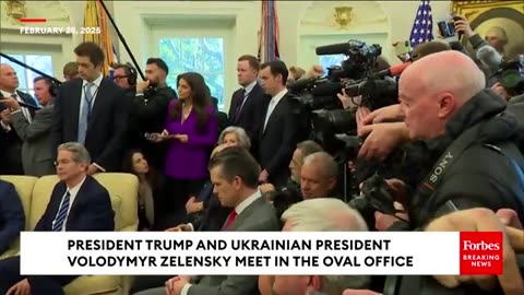 Trump And Zelensky Oval Office Meeting Ends In Utter Disaster In Front Of The Cameras