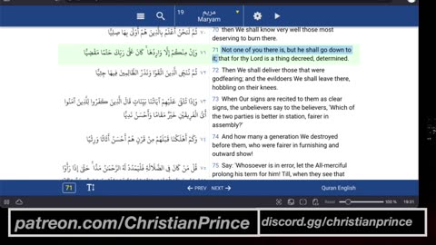 Christian prince He smashed everything holly for Allah