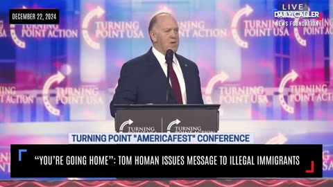 "You're Going Home": Tom Homan Issues Message To Illegal Immigrants