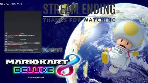 Mario Day 2024 Edition of Mario Kart 8 Deluxe. Racing with @MysticGamer