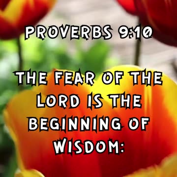 Proverbs 9:10