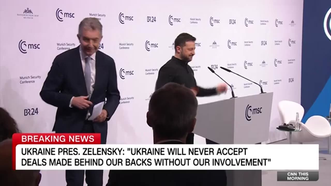 Zelensky warns the days of America’s guaranteed support for Europe are over