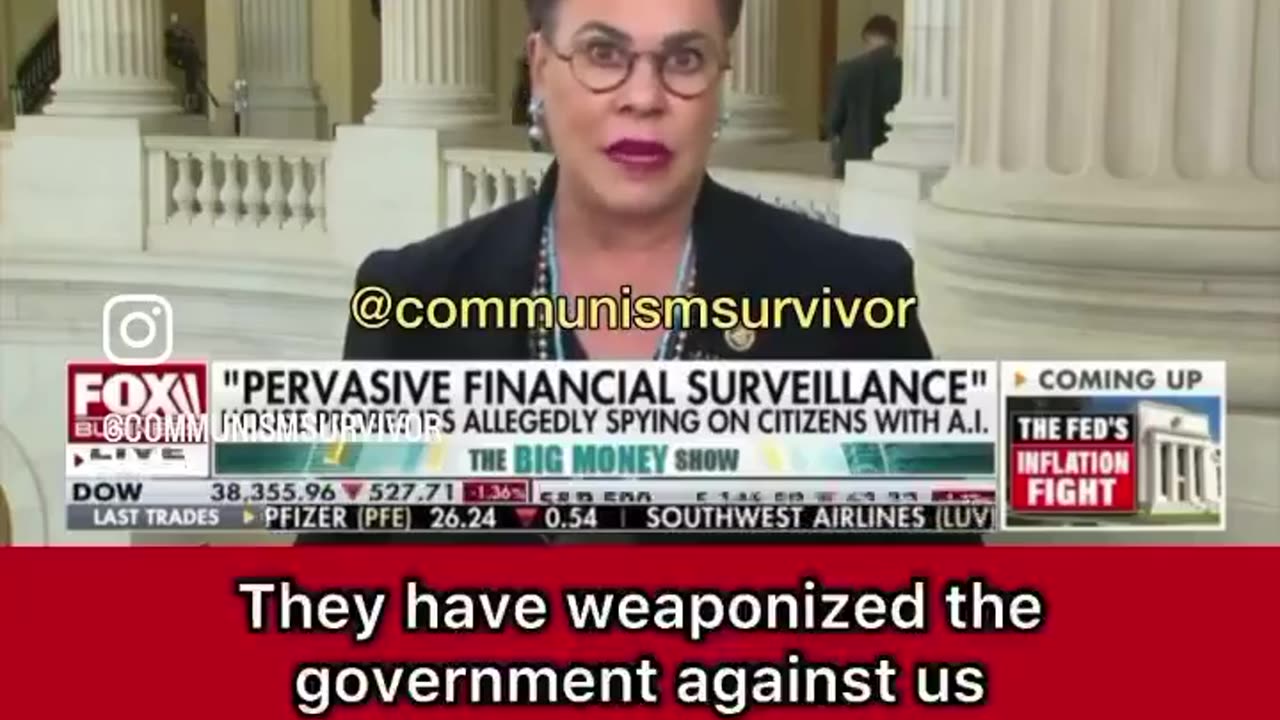 "What we have learned is that the IRS has been using AI to access bank accounts of American citizens without any kind of search warrant"